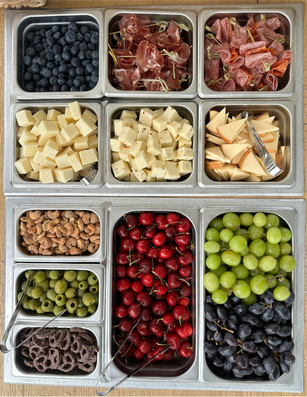 Mobile Charcuterie Cart